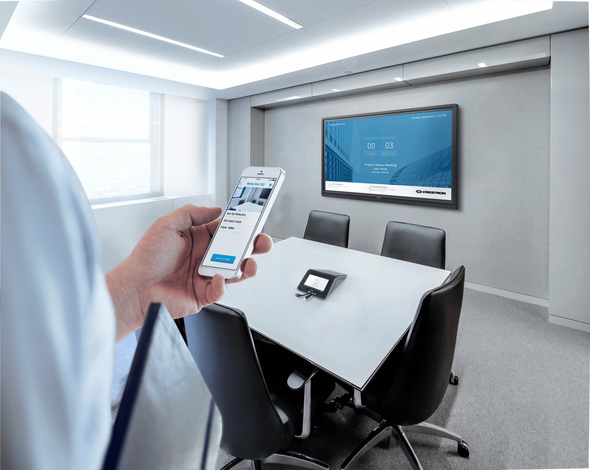 Crestron Mercury is all you need to transform any room into a powerful conferencing and collaboration space