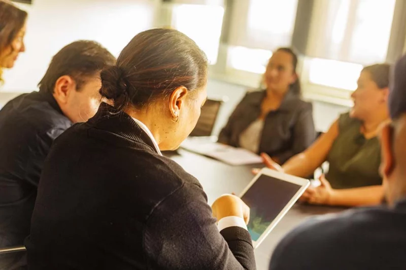 Māori team brainstorming
